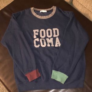Graphic crew sweatshirt